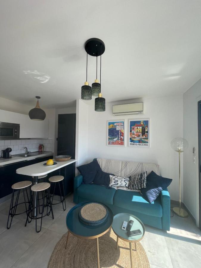 Superbe Appartement Sur Le Port, Jacuzzi, Piscine Порто-Веккьо Экстерьер фото