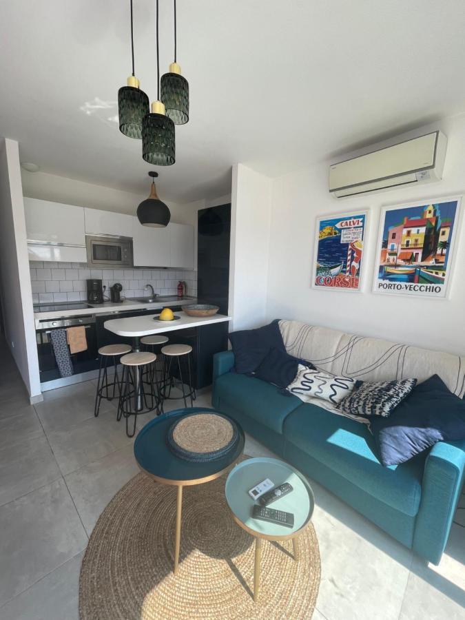 Superbe Appartement Sur Le Port, Jacuzzi, Piscine Порто-Веккьо Экстерьер фото